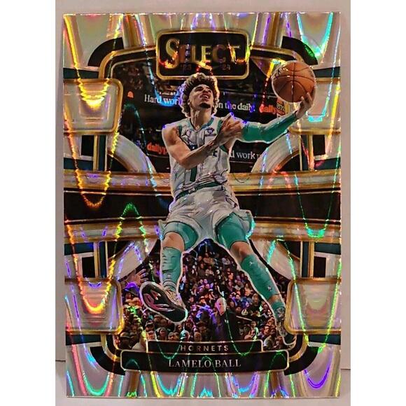 2023-24 Panini Select LaMelo Ball Prizm Card - Charlotte Hornets
